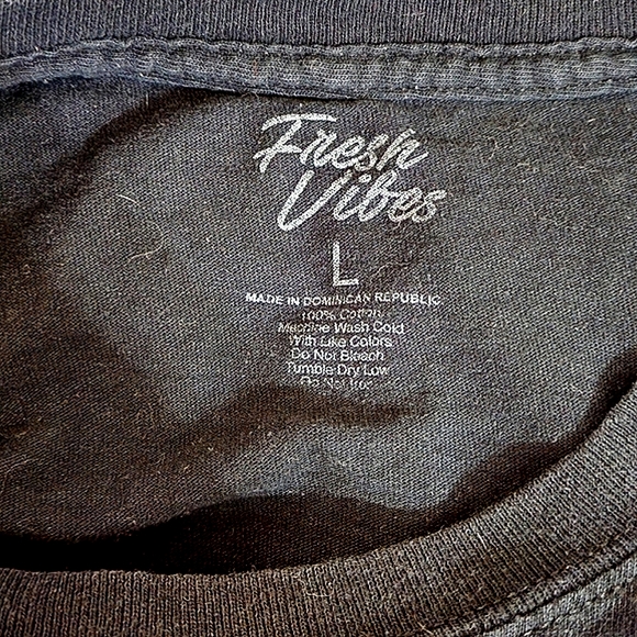 💕Men's Fresh Vibes Shirt Size L - Picture 3 of 4
